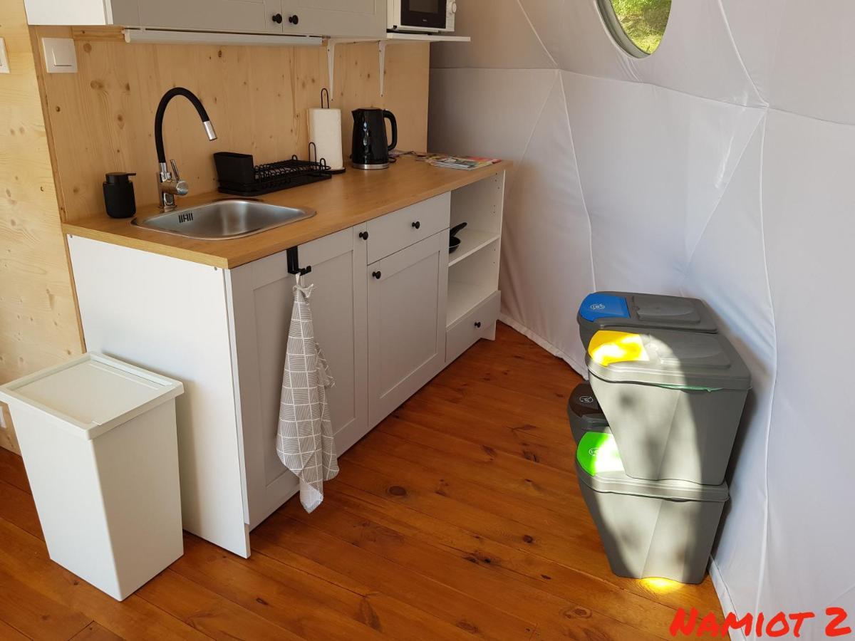 ホテル Energy Glamp Międzybrodzie Bialskie エクステリア 写真