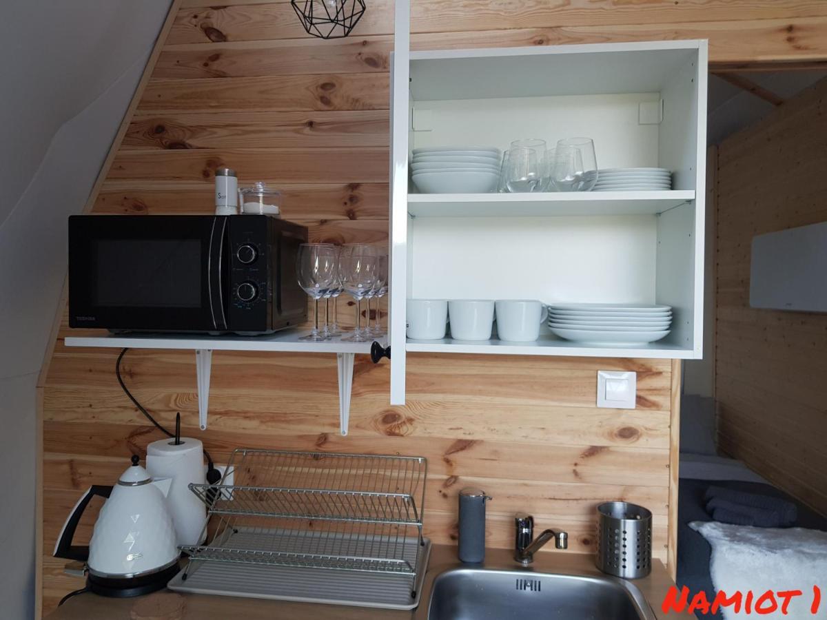ホテル Energy Glamp Międzybrodzie Bialskie エクステリア 写真