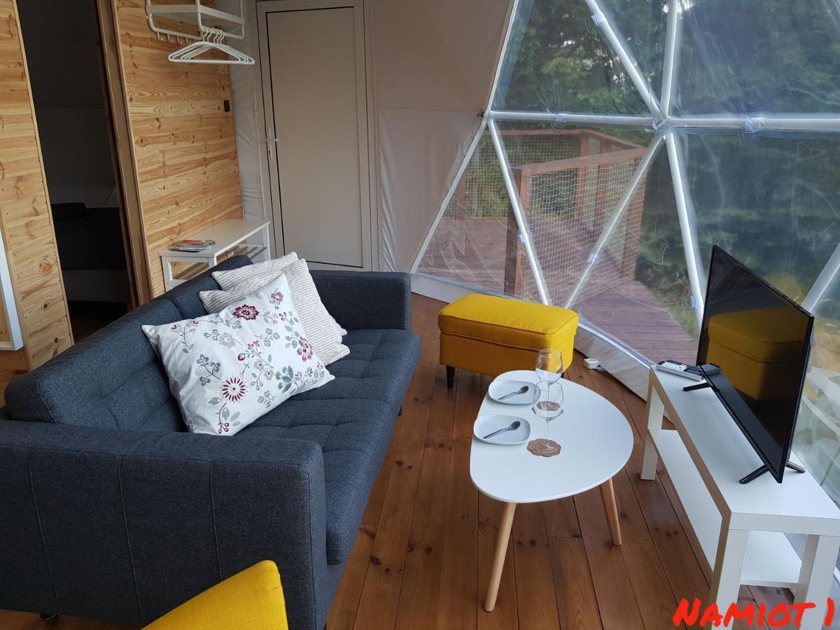 ホテル Energy Glamp Międzybrodzie Bialskie エクステリア 写真