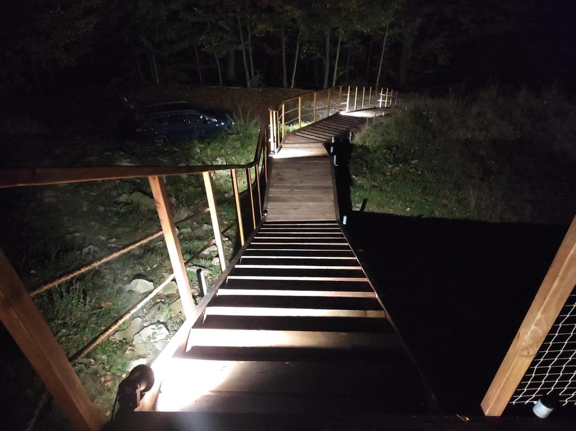 ホテル Energy Glamp Międzybrodzie Bialskie エクステリア 写真