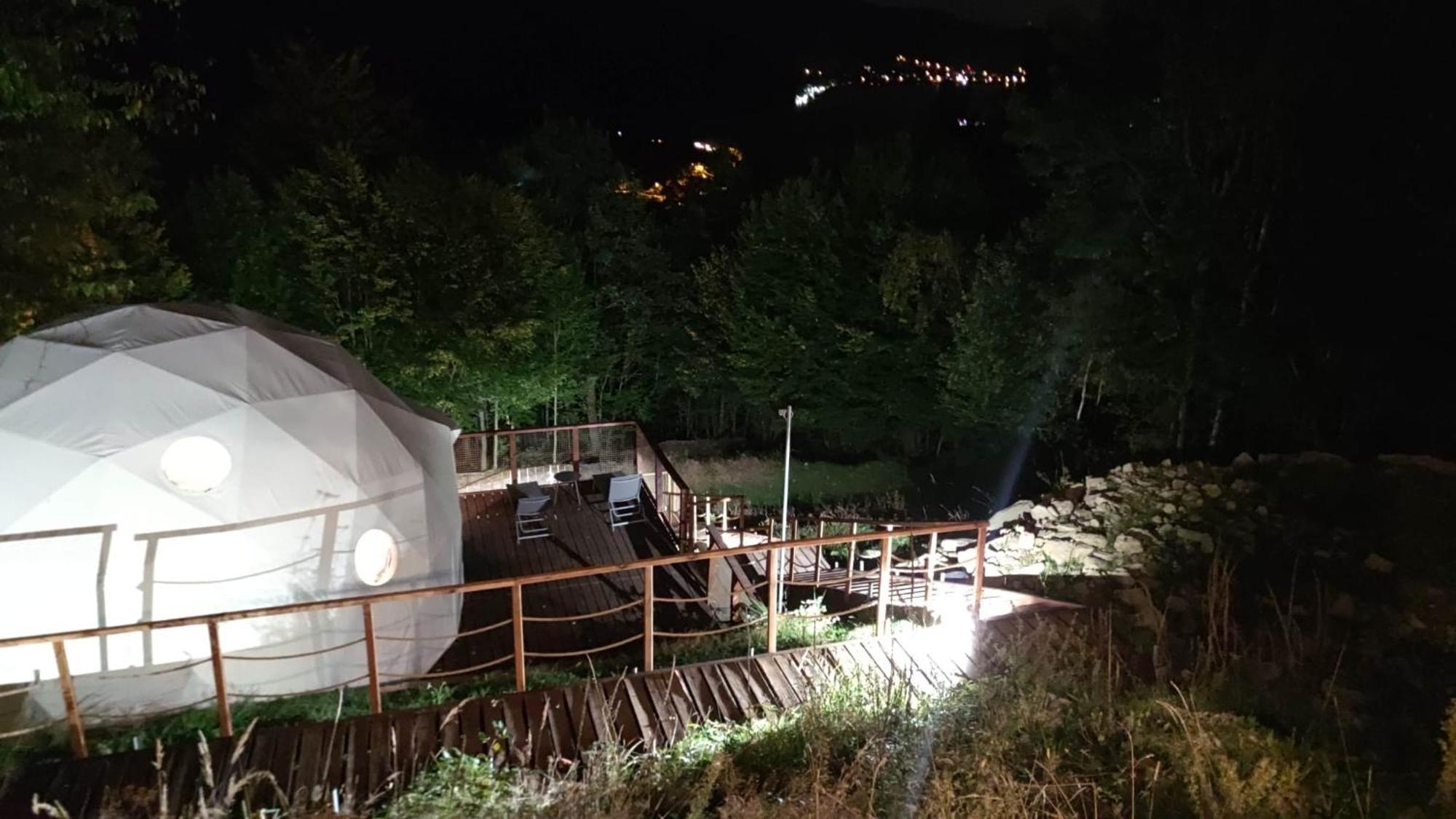 ホテル Energy Glamp Międzybrodzie Bialskie エクステリア 写真